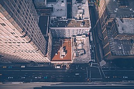 城市,空氣,街