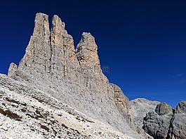 山,藍(lán)色,天空