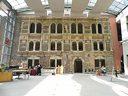 城堡,schlosshof,城堡庭院
