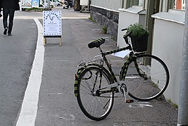 自行車,輪,路