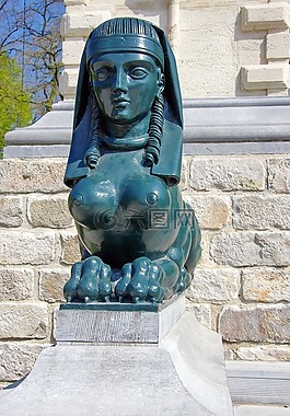 sphynge,里尔,雕像