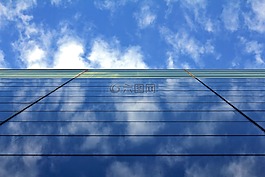 天空,藍(lán)色的天空,太陽(yáng)