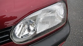 汽車,聚光燈,光