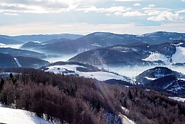 國家,山,云