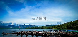 天空,水,泰國