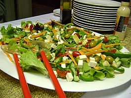 沙拉,食品,新鮮