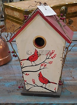 紅衣主教,鳥(niǎo)的房子,鳥(niǎo)
