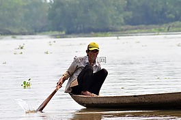 傳統(tǒng)的,越南,釣魚(yú)
