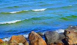 景觀,視圖,海