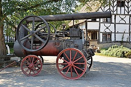 dorstmachine,蒸汽,博物館