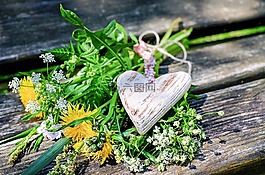 鮮花,心臟,愛(ài)情