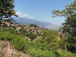 建筑,山,景觀