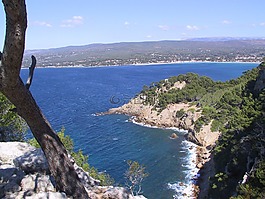 地中海,sentier 滨海你,海