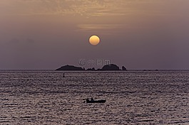 引導,夕陽大海,abendstimmung