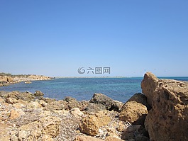 地平線,海,水