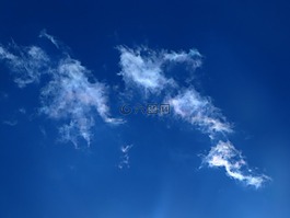 云,天空,藍(lán)色