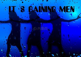 雨,婦女,數(shù)字