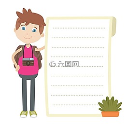 男孩,紙,男子