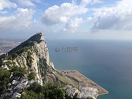 直布罗陀,石,旅行