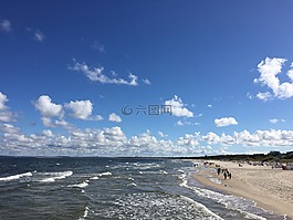 波羅的海,沙,海灘
