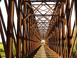 鐵路橋梁,銹,橋