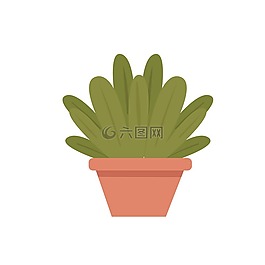 廠,盆栽樹,剪貼畫的