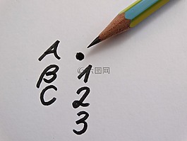 美國廣播公司,給,鉛筆