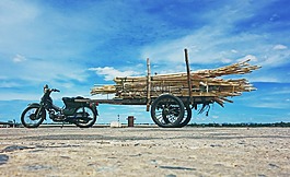 運輸,摩托車,拖車