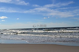 海,海灘,水