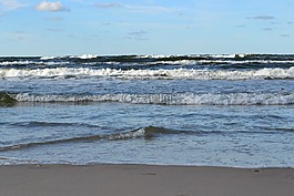 海,海灘,水