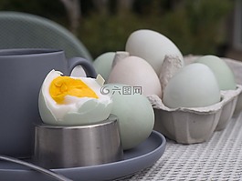 鴨,雞蛋,早餐
