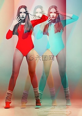 女子,美麗,女孩