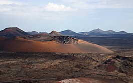火山,火山口,蘭薩羅特島