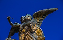 天使,藍(lán)色,藍(lán)色的天空