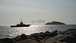 船,游艇,小船