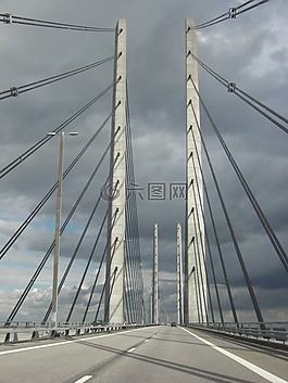 橋,丹麥,公路