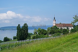 birnau,大教堂,birnau 朝圣教堂