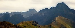 冬奧會,山,風景優美的