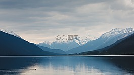 云,湖,山脈