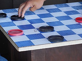 板,游戲,跳棋
