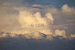 云,雷暴,天空