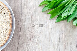 木材,表,早餐