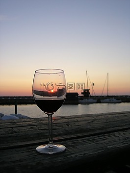 紅葡萄酒,浪漫,abendstimmung