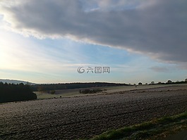 westerwald,字段,霜