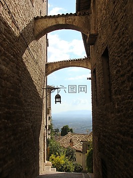 西西里,意大利,胡同