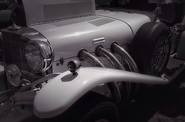 oldtimer,汽車,老人
