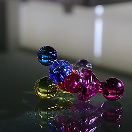 磁鐵,美麗的,平靜