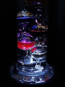 溫度計,玻璃柱,溫度