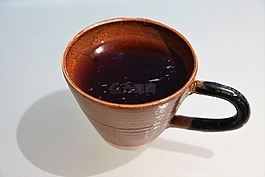 咖啡,喝,杯