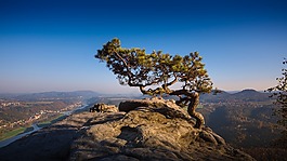 易北河砂巖山,撒克遜瑞士,德國